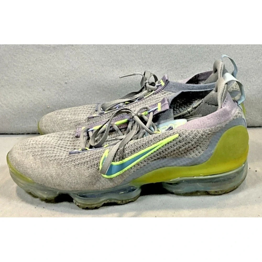 Nike Air Vapormax 2020 Grey Light Liquid Lime Men's Size 10.5 DH4084-003